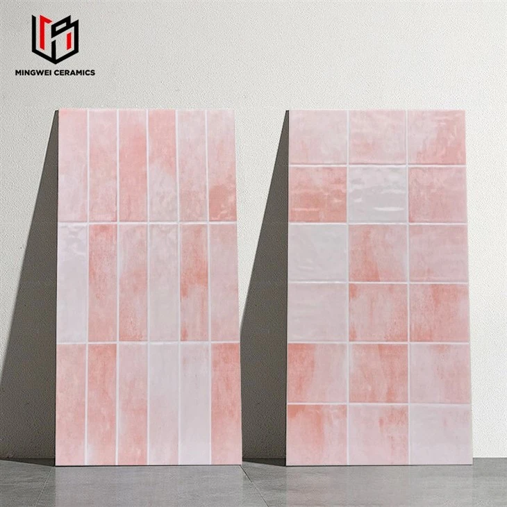 Blush Pink Glazed Wall Tiles suppliers