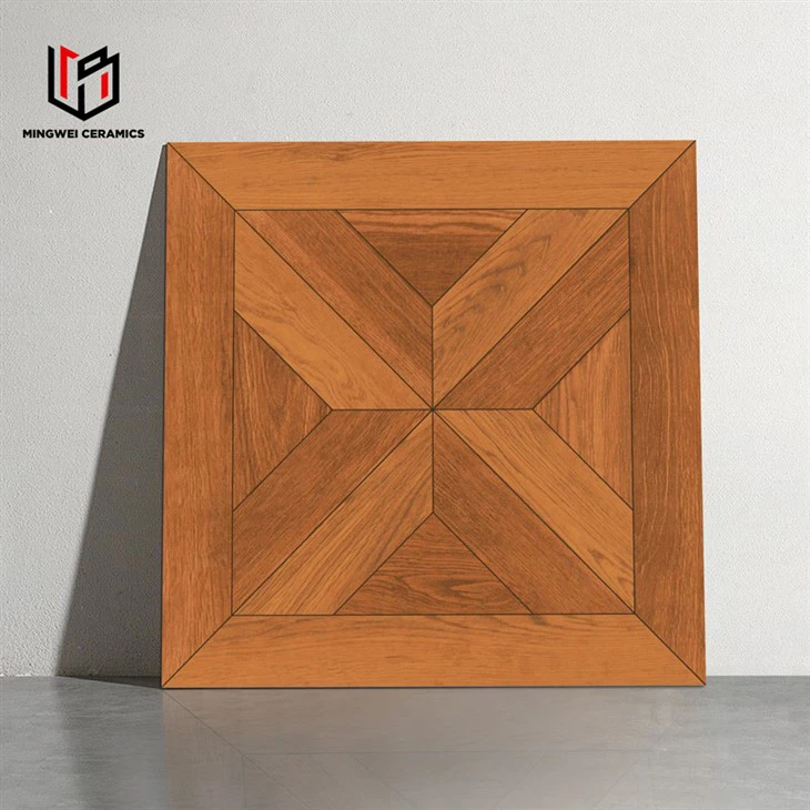 Tíleanna Poircealláin Críochnaithe Stíl Adhmaid